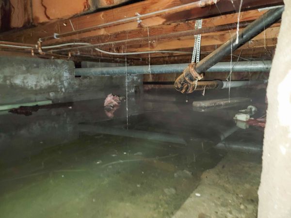Crawl Space Drying in Greensboro