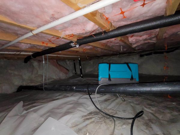 Crawl Space Water Remediation in Greensboro