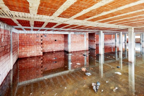 Basement Flood Remediation in Greensboro